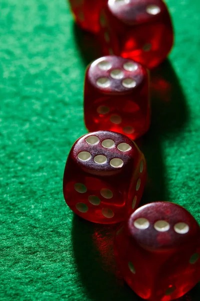 Baccarat table layout showing Player, Banker, and Tie betting areas